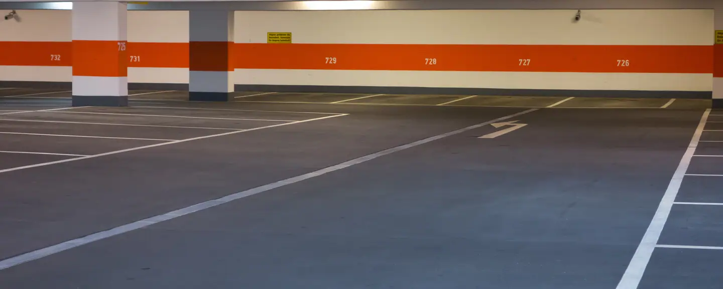 An upper parking deck after resurfacing — Car Park Resurfacing in Dagenham by Meads Resurfacing