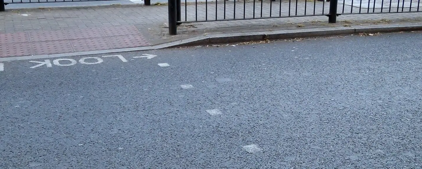 A pothole in a public road — Tarmac Asphalt Repairs in Dover by Meads Resurfacing