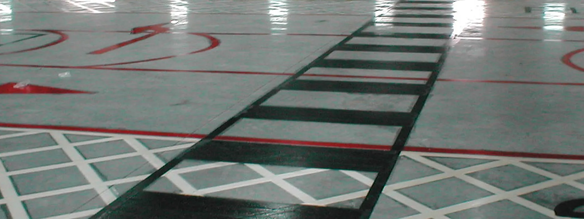 Warehouse Line Marking by Meads Resurfacing